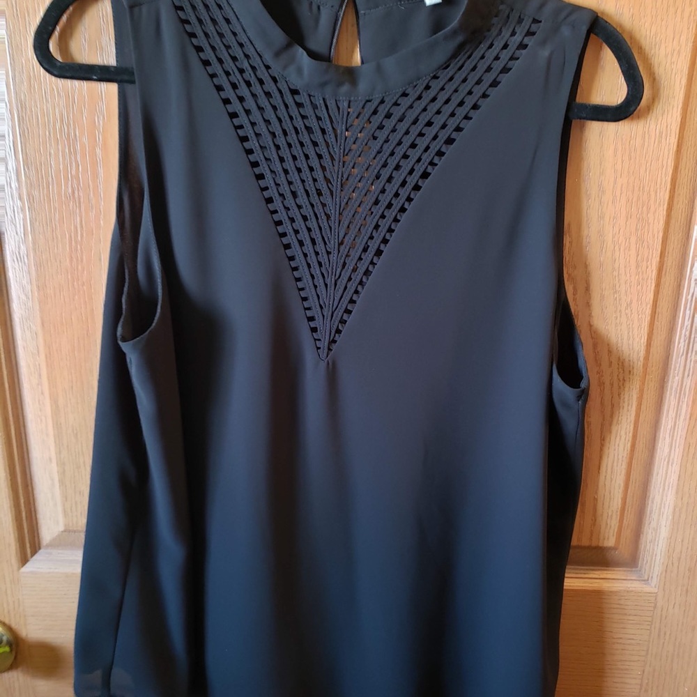 Sandrie Mesh Detail Blouse